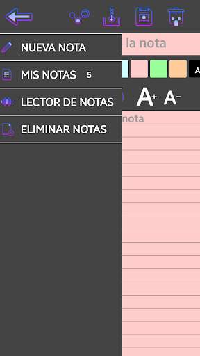 Bloc de Notas por Voz скриншот 2
