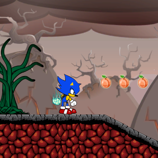 Super Fast Blue Soni Fight Dah Boom Hedgehog icon