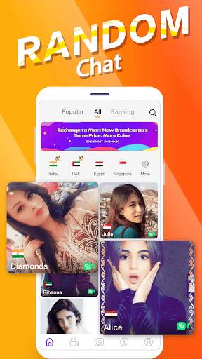 Meet Me - Live stream randomly chat online screenshot 2