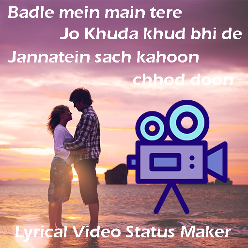 Lyrical Video Status Maker With Music icon