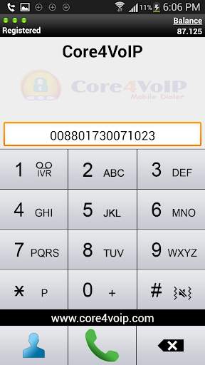 Core4VoIP Mobile Dialer screenshot 9