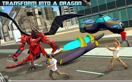 Incredible Dragon Robot 3D screenshot 9
