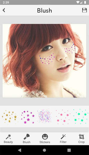 Blush Red Cheeks Shy Face - Photo Booth 4 تصوير الشاشة