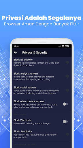 OJR Browser VPN: Anti Blokir screenshot 5