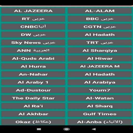 ARABIC TV NEWS LIVE FREE 2020 screenshot 2