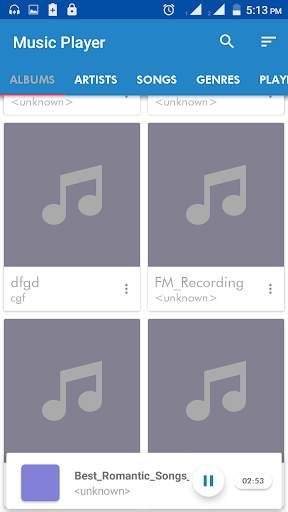 Music player screenshot 6