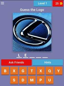 Cars Logos Quiz Hd Ultimate Edition screenshot 15