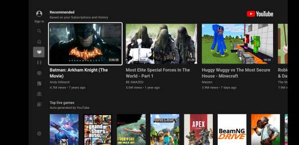 Smart YouTube TV screenshot 2