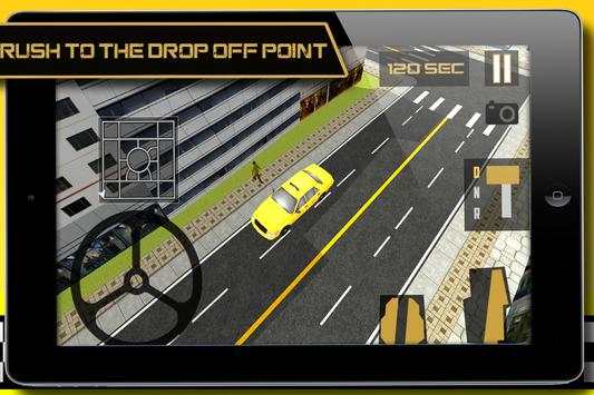 Taxi Simulator 2015 3D Driving screenshot 11