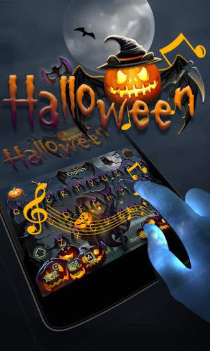 Halloween II GO Keyboard Theme स्क्रीनशॉट 5