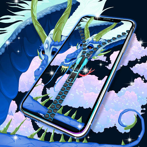 Dragon lock screen zipper screenshot 5