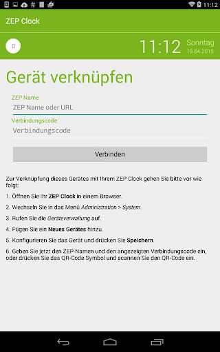 ZEP Clock - Mobile Stempeluhr screenshot 3