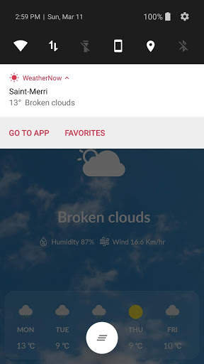 Today - Beautiful Weather Client скриншот 4