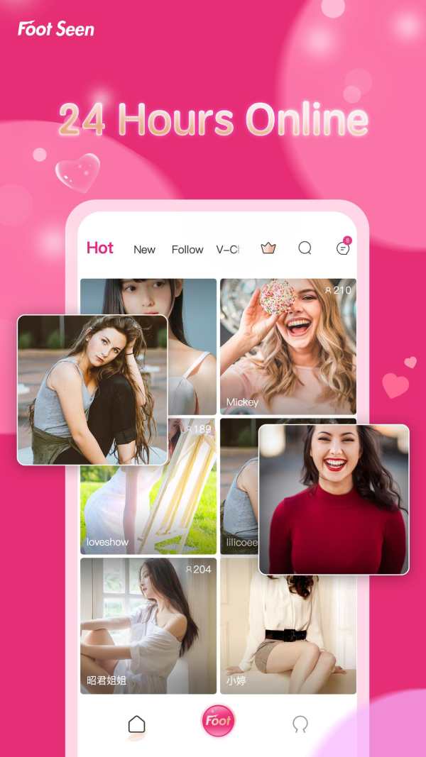 Footseen Live-Live Stream & Live Video Chat screenshot 4