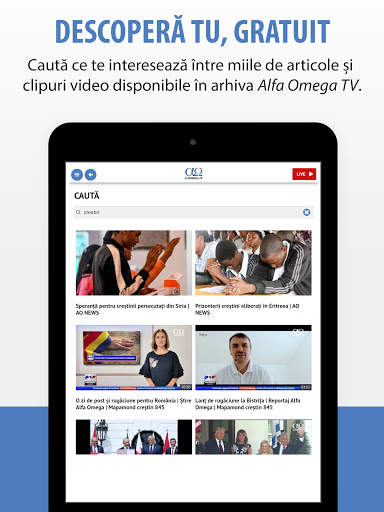 Alfa Omega TV screenshot 16