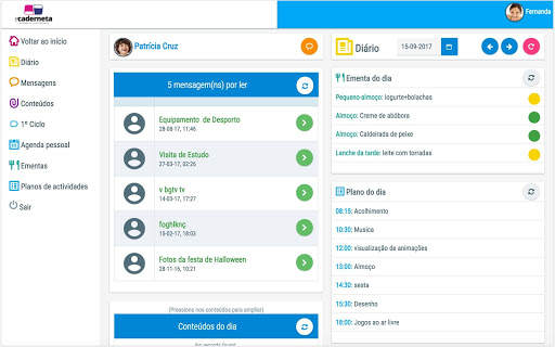 eCaderneta - Caderneta eletrónica para escolas screenshot 7