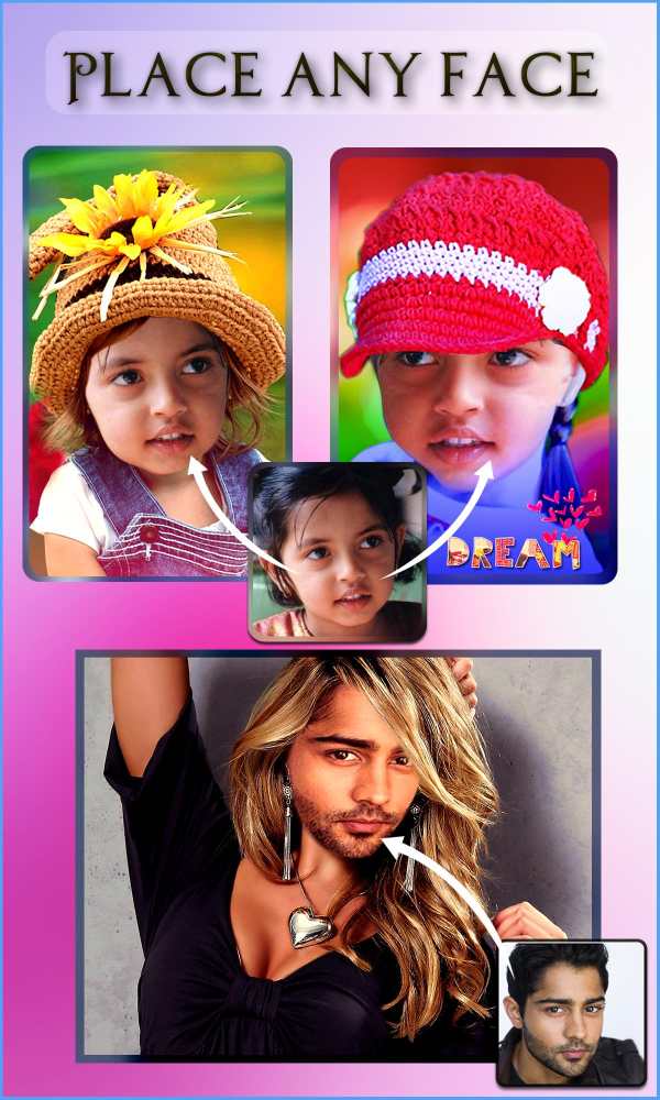 Face Replace For Girls - Girls Photo Suit Editor screenshot 1