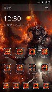Demon Launcher Fantasy Theme screenshot 2