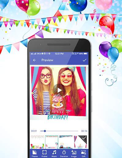 Birthday Video Maker screenshot 4