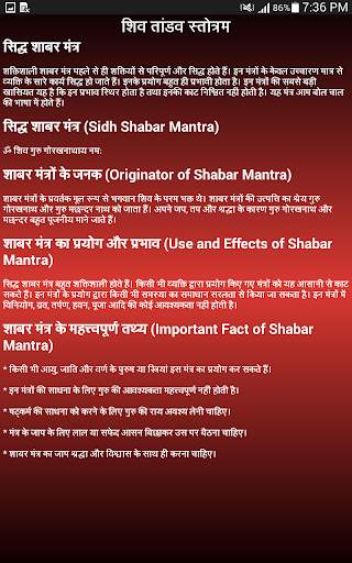 Shiv Tandav Stotram with Audio screenshot 13