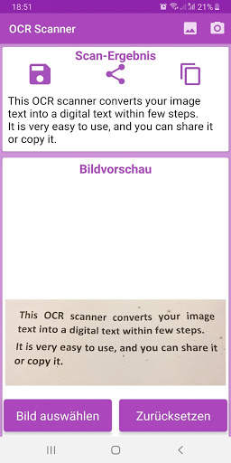 Textscanner - OCR 2020 Bild Zu Text screenshot 3