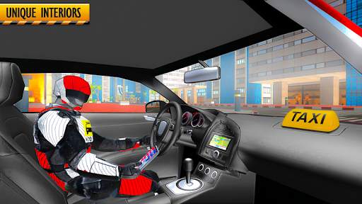 Robot Taxi Driver: New Taxi Driving Games 2020 screenshot 3