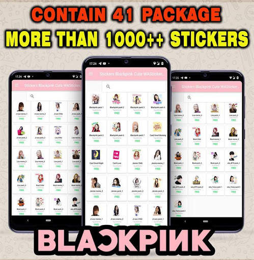 Stickers Blackpink 2020 Cute WAStickerApps screenshot 2