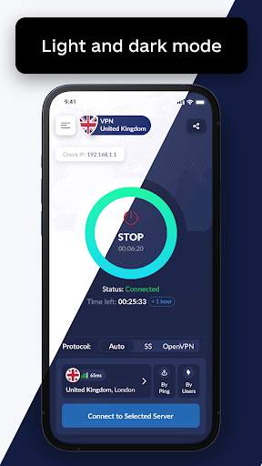 VPN UK - fast VPN in UK screenshot 6