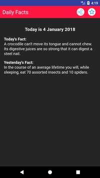 Daily Facts screenshot 2