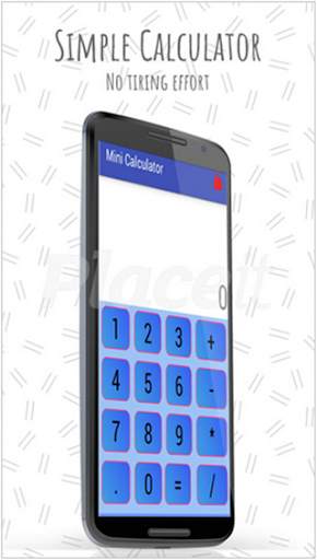 Mini Calculator स्क्रीनशॉट 1