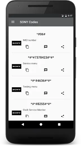 Secret Codes For Android screenshot 6
