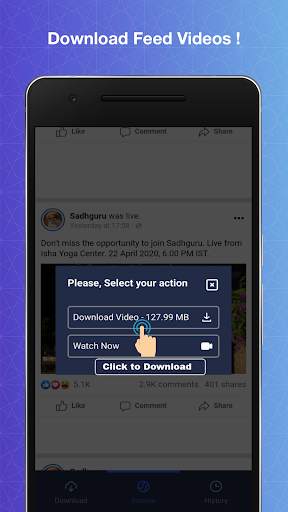 Video Downloader For Facebook- Download & Share screenshot 7