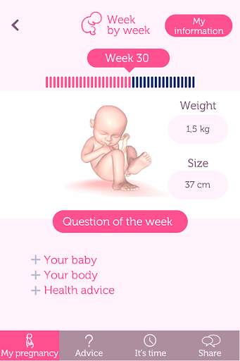 My Pregnancy day by day screenshot 2