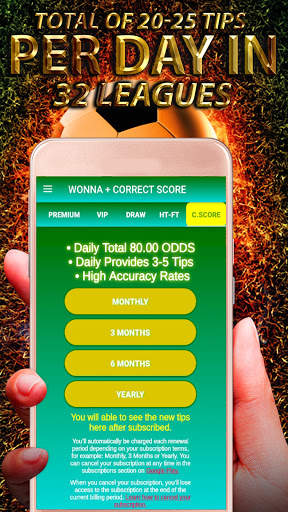Wonna: Football Betting Tips screenshot 2