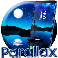 Moon Reflected in Water APUS Live Wallpaper logo