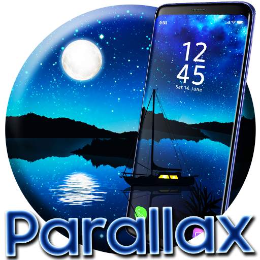 Moon Reflected in Water APUS Live Wallpaper 1.0
