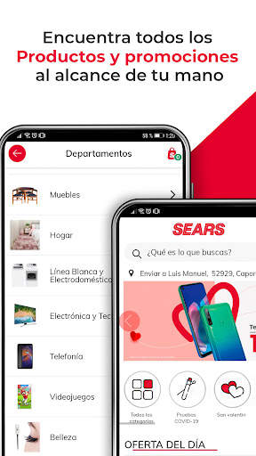 Sears screenshot 1