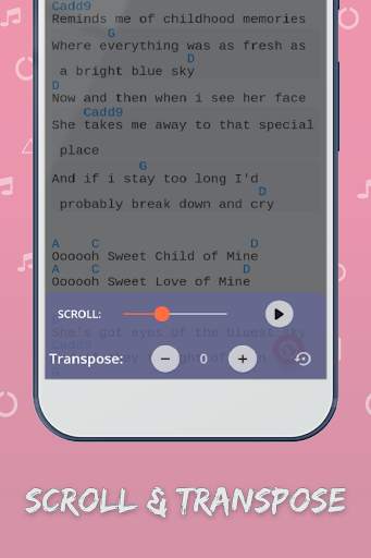 MultiChords (Lyrics & Chords) screenshot 4