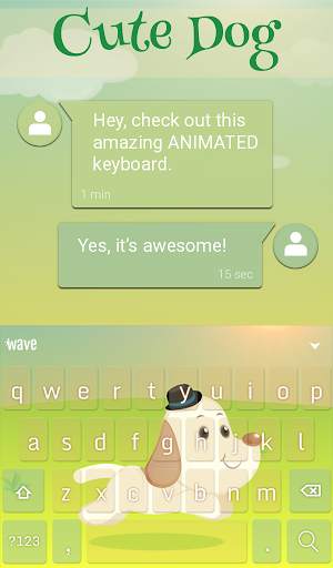 Cute Dog Live Wallpaper Theme screenshot 3