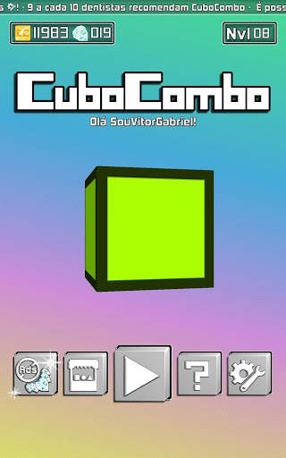 CuboCombo: Um jogo match 3 em 3D! screenshot 9
