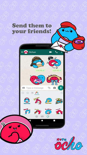 Official Ocho Stickers for WhatsApp screenshot 3