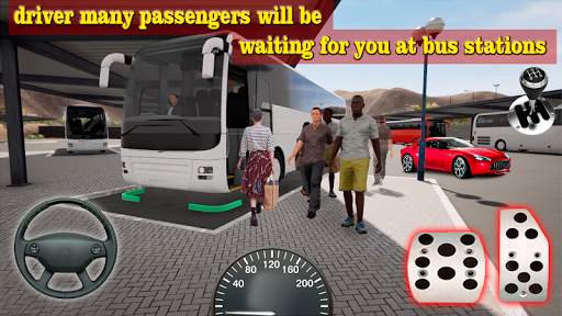Ultimate City Bus Coach Driving  Sim 2021 screenshot 1