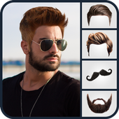 Man Hair Mustache Style Photo Editor icon