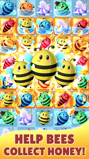 Honey Bee Mania: Brilliant Puzzles screenshot 2
