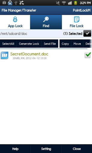 Applicaton Lock screenshot 3