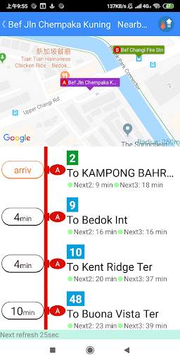 SG Bus / MRT Tracker screenshot 4