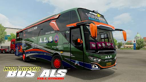 Mod Bussid Bus Als Full Strobo screenshot 1