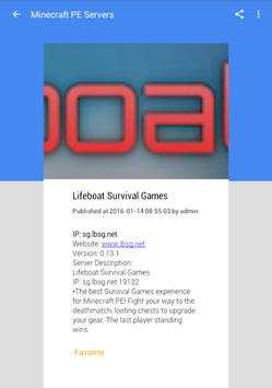 Servers for Minecraft PE screenshot 3
