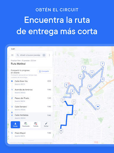 Circuit Planificador de rutas screenshot 8