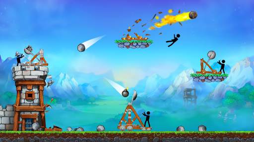 The Catapult - Stick man Throw screenshot 6